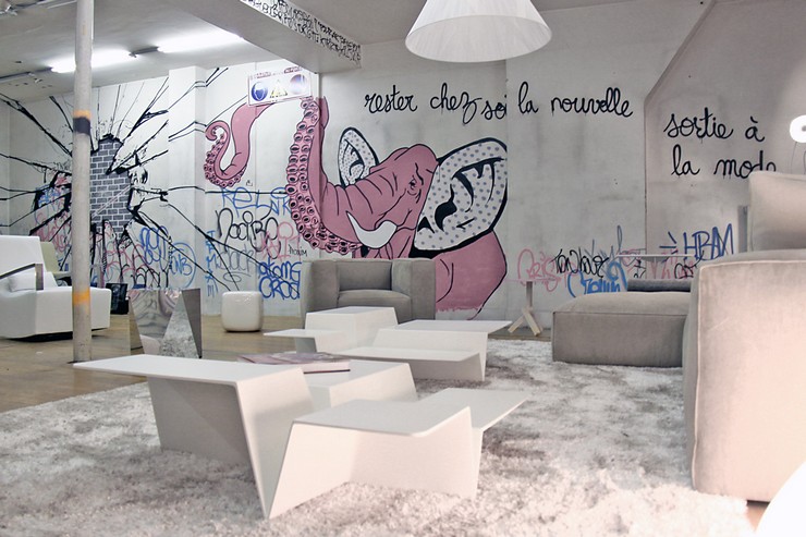« Ligne Roset, enseigne emblématique du design, ouvrira son nouveau showroom à Paris, rue Réaumur en Février 2014. »
