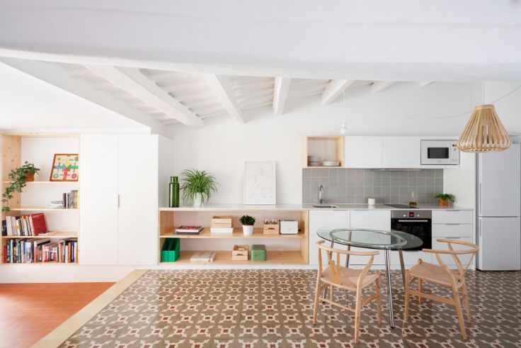un appartement minimaliste a barcelona