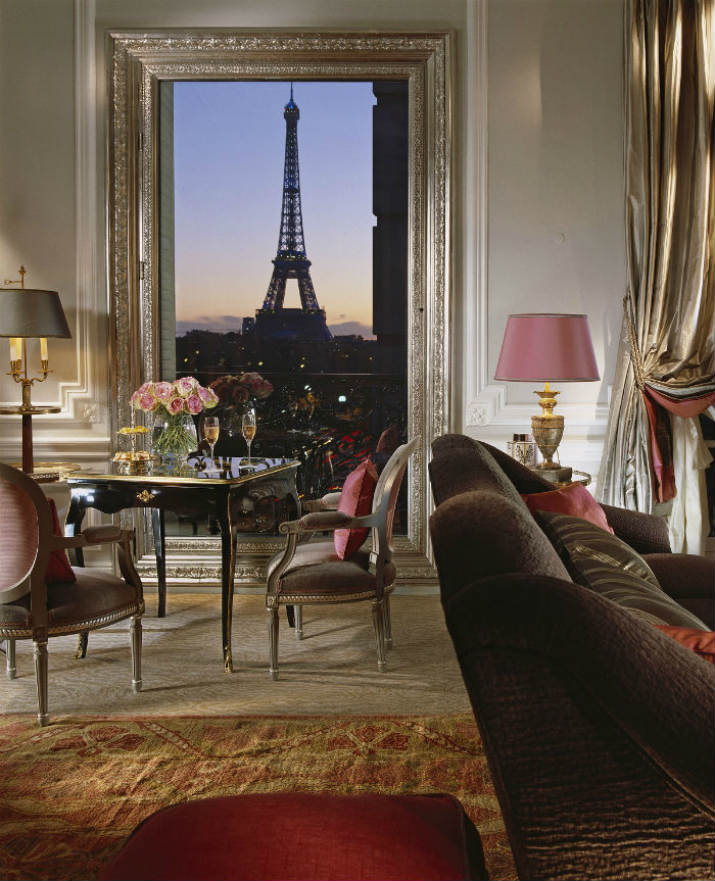 Hôtels de Luxe: Plaza Athénée L'adresse de l’ Haute Couture à Paris
