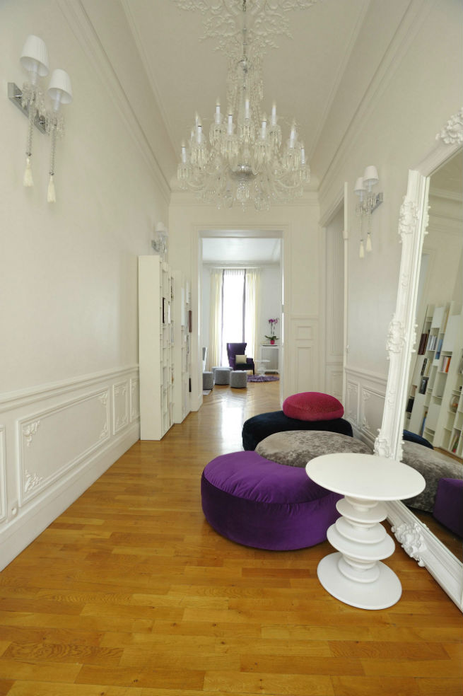 Découvrez le style moderne de cet appartement à Paris.