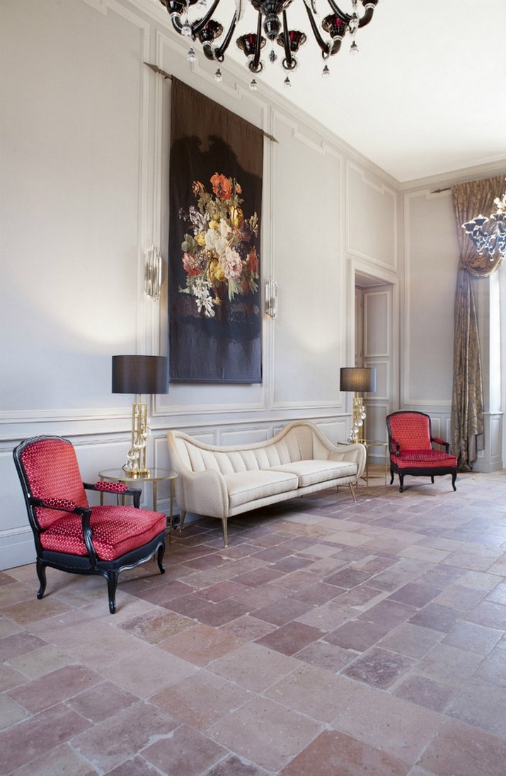 Le Château de Drudas à Toulouse a Subi un Remaniement Brillant et Luxueux