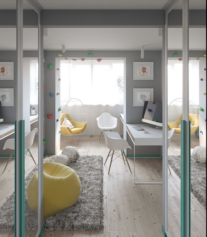 Mélange de Style Scandinave et de Pastels dans un Appartement de Kiev